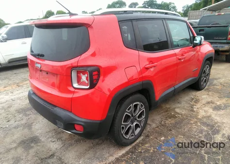 2016 Jeep Renegade Limited из США, поврежденный, VIN ZACCJADT5GPC66364